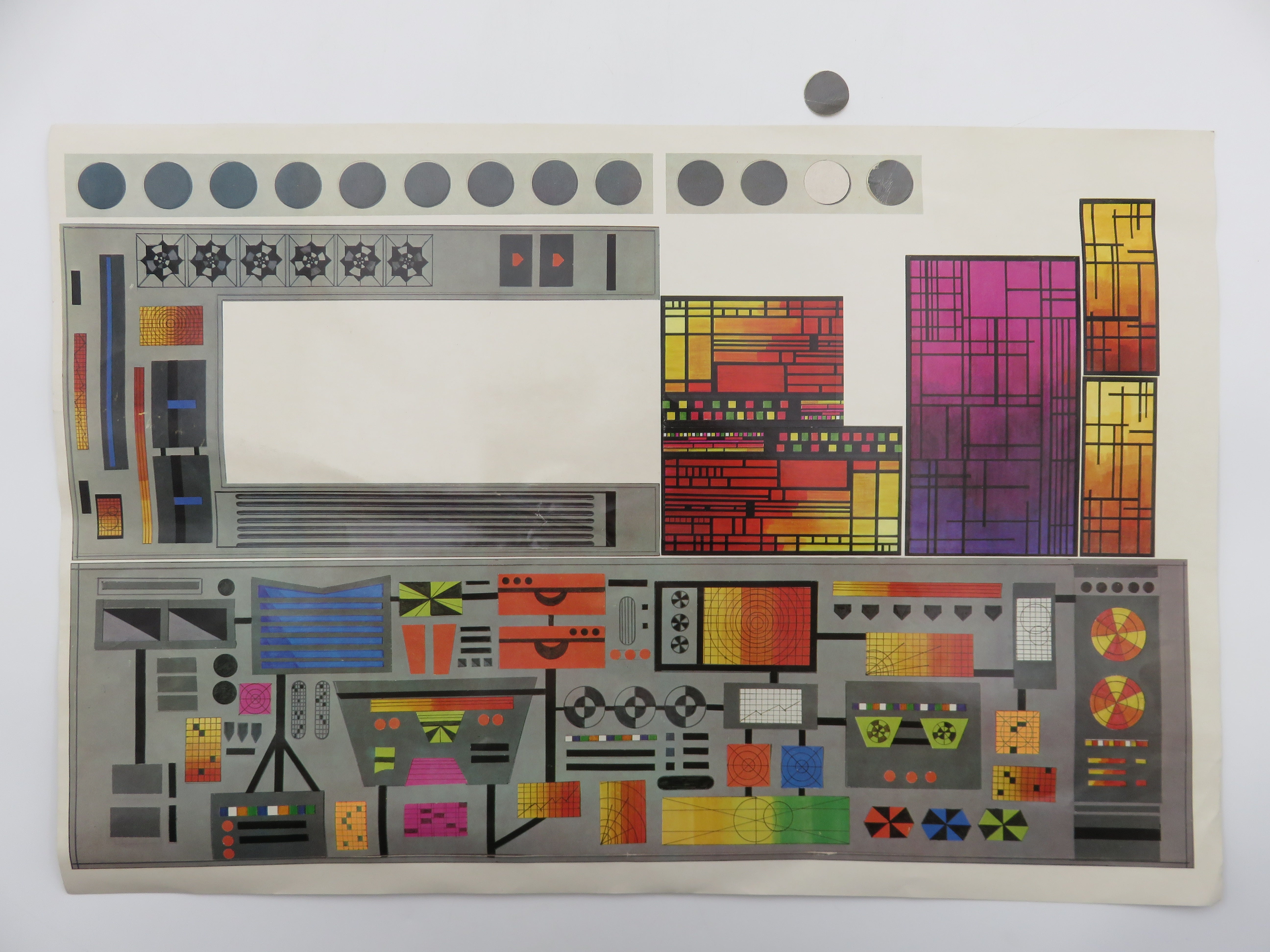 BUCK ROGERS Star Fighter Command Center - Mego Corp. (1979) Vintage Collectible
